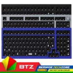 Keychron Q5 Barebone RGB Backlight LED Hot-Swap Aluminum Without Switch 96 Percent Layout 100 Keys Wired Mechanical Keyboard Black | Grey | Blue