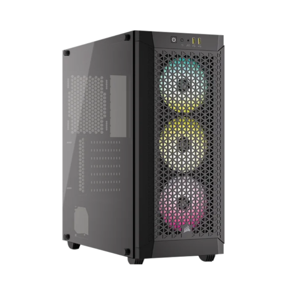 Corsair 480T RGB Airflow Black Tempered Glass Mid Tower Computer Case CS-CC-9011272-WW
 	Brand: Corsair - Renowned for high-quality PC components, Corsair delivers reliability and performance with the 480T case.
 	Model: 480T - The 480T model offers a perfect balance of style and functionality, suitable for various PC builds.
 	Lighting: RGB - Enjoy customizable RGB lighting to match your setup's aesthetic, adding a vibrant and personalized touch.
 	Airflow: Airflow - Designed for optimal airflow, the 480T ensures efficient cooling, crucial for maintaining performance during intense gaming or work sessions.
 	Color: Black - The sleek black color provides a classic and elegant look, fitting seamlessly into any setup.
 	Side Panel: Tempered Glass - Showcase your components with the tempered glass side panel, offering a premium look while ensuring durability.
 	Form Factor: Mid Tower - The mid tower form factor strikes a balance between size and expansion capability, suitable for most users' needs.
 	Type: Computer Case - The 480T is a versatile computer case, offering ample space and features to accommodate various build requirements.