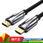 Vention HDMI A Male To HDMI A Male PVC And Cotton Braided Tinned Copper 8K@60Hz 4K@120H 8K HDMI Cable Black