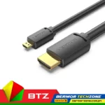 Vention HDMI C Male HDMI A Male Pure Copper 4K@60Hz Dual Direction Cable Black