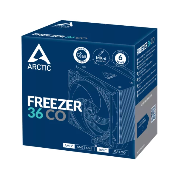 ARCTIC Freezer 36 Multi Compatible Tower CPU Air Cooler