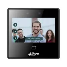 Dahua Face Recognition Access Controller<ul>
 	<li> 4.3-inch LCD touch screen; resolution 480 × 272</li>
 	<li>2MP wide-angle dual lens camera; support DWDR, white light fill light and IR fill light</li>
 	<li>Support face, card, password ,fingerprint unlock and unlock through their combinations; support unlock by period</li>
 	<li>User data can be stored at the access controller; can hold 6000 face images and work without network</li>
 	<li>Face-camera distance: 0.3 m-1.5 m</li>
 	<li>Face verification accuracy 99.5%; face comparison speed 0.3s per person; low false recognition rate; support liveness detection</li>
</ul>