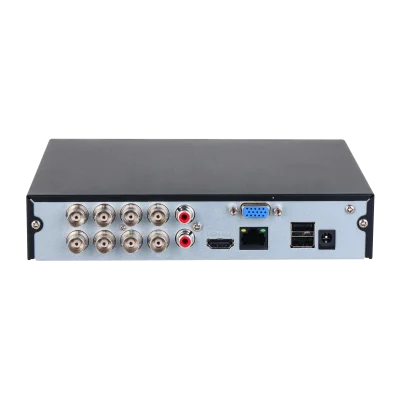 Dahua XVR1B08-I(512G) 8 Channels Penta-Brid 1080N 720p Cooper 1U 1SSD 512G Wiz Sense Digital Video Recorder
Internal 512 GB SSD, providing approximately 11 days of video recording.
Dual-stream video compression with H.265+/H.265.
Full channel AI-Coding support.
Compatibility with HDCVI/AHD/TVI/CVBS/IP video inputs.
Supports up to 10 channels of IP camera inputs, with each channel supporting up to 6MP; maximum incoming bandwidth of 40 Mbps.
Long transmission distance over coaxial cable.
Supports up to 4 channels of video stream (analog channel) SMD Plus.