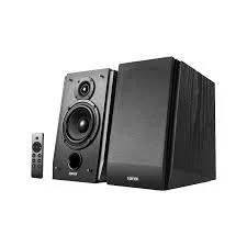 Edifier R1855DB Active 2.0 Bluetooth Bookshelf Speaker• 70 watts (RMS) power output
• Multiple inputs as Bluetooth, Line In, Coaxial, and Optical
• A quality wooden enclosure for reducing acoustic resonance
• 10-degree incline design for accurate sound directing
• Sub Out port for bass output to another subwoofer
• Easy control by the remote control and rear knobs