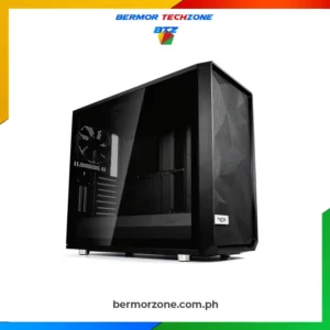 Fractal Design Meshify S2 Black - Dark | Light Tint Tempered Glass Chassis<h1 class="a-size-base-plus a-text-bold">About this item</h1>
<ul class="a-unordered-list a-vertical a-spacing-mini">
 	<li class="a-spacing-mini"><span class="a-list-item">Iconic angular mesh designed for filtered airflow and bold aesthetic</span></li>
 	<li class="a-spacing-mini"><span class="a-list-item">Innovative case design opens up to fully expose interior on three sides</span></li>
 	<li class="a-spacing-mini"><span class="a-list-item">Adaptable dual-layout interior fits up to and including 285 mm E-ATX</span></li>
 	<li class="a-spacing-mini"><span class="a-list-item">Hinged mesh front with removable nylon filter and tether-free bezel</span></li>
 	<li class="a-spacing-mini"><span class="a-list-item">Fits radiators up to 360 mm (front), 420 mm (top), and 280 mm (base)</span></li>
 	<li class="a-spacing-mini"><span class="a-list-item">Holds up to 11 HDDs along with 4 SSD mounts (9 brackets included)</span></li>
 	<li class="a-spacing-mini"><span class="a-list-item">Featuring clear tempered glass side panel for scratch resistance and crystal clear viewing of your build components.</span></li>
</ul>