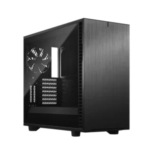Fractal Design Pop Silent TG Clear Tint Chassis Black | White<div class="c-product-details__description">

Experience a fusion of style and function with Pop Series. With its clean appearance and sound-dampening functionality, Pop Silent is quietly stylish and ideal for mixed use, productivity, and lighter gaming.

</div>
<ul class="c-product-details__features">
 	<li class="c-product-details__features-item">• Excellent noise reduction thanks to a closed front, a closed top, bitumen side panels and sound-damping foam</li>
 	<li class="c-product-details__features-item">• Comes with three of our 120 mm Aspect fans</li>
 	<li class="c-product-details__features-item">• Features two ultra-versatile storage trays, each supporting a 3.5" and a 2.5" drive simultaneously</li>
</ul>