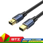 Vention Dual-Direction Pure Copper Gold-Plated 8K@60Hz 4K@144Hz Mini Display Port To Mini Display Port Cable Blue