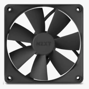NZXT F140P - 140mm Static Pressure Fans - Single Black Fluid Dynamic Bearing FDB PWM Fan 500 - 1,500 ± 300RPMThe F140P fan is designed for high static pressure that forces air through small spaces in your PC allowing more air in small compartments. This fan is designed to cool heat sinks and radiators. Fan controls and lighting effects are compatible with NZXT CAM.
<ul>
 	<li>Delivers static pressure for AIO liquid coolers</li>
 	<li>Seven blades provide powerful airflow</li>
 	<li>Frame design with anti-vibration rubber corners dampens noise</li>
 	<li>The Fluid Dynamic Bearing offers a 60,000-hour lifespan</li>
 	<li>PWM fan for optimized cooling adjustments</li>
</ul>