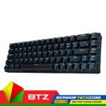 Royal Kludge - RK68 Black, Wireless, RGB, Blue Switch Mechanical Keyboard