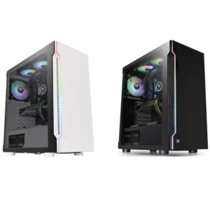 Thermaltake H200 TG RGB Black | Snow  Middle Tower<div class="flex-1 overflow-hidden">
<div class="react-scroll-to-bottom--css-ndtzi-79elbk h-full">
<div class="react-scroll-to-bottom--css-ndtzi-1n7m0yu">
<div class="flex flex-col text-sm pb-9">
<div class="w-full text-token-text-primary" data-testid="conversation-turn-5">
<div class="px-4 py-2 justify-center text-base md:gap-6 m-auto">
<div class="flex flex-1 text-base mx-auto gap-3 md:px-5 lg:px-1 xl:px-5 md:max-w-3xl lg:max-w-[40rem] xl:max-w-[48rem] group final-completion">
<div class="relative flex w-full flex-col agent-turn">
<div class="flex-col gap-1 md:gap-3">
<div class="flex flex-grow flex-col max-w-full">
<div class="min-h-[20px] text-message flex flex-col items-start gap-3 whitespace-pre-wrap break-words [.text-message+&]:mt-5 overflow-x-auto" data-message-author-role="assistant" data-message-id="689bc279-160b-4196-b28a-3c509b0724b9">
<div class="markdown prose w-full break-words dark:prose-invert light">

The Thermaltake H200 TG RGB is a Middle Tower case with dimensions of 454 x 210 x 416mm (17.9 x 8.3 x 16.4 inches) and a weight of 7.4 kg (16.31 lbs). It features a 4mm tempered glass panel on the left side, with a black exterior and interior made of SPCC material. The cooling system includes a rear exhaust fan measuring 120 x 120 x 25 mm (1000rpm, 16dBA). It has drive bays that can accommodate 2 x 3.5’’ or 3 x 2.5’’ drives, 7 expansion slots, and support for Mini ITX, Micro ATX, and ATX motherboards. The I/O port includes USB 3.0 x 2, HD Audio x 1, and an RGB Button x 1. It supports a standard PS2 PSU (optional) and offers fan support for various configurations on the front, top, and rear. The case also supports radiator installation on the front and top. CPU cooler height is limited to 180mm, and VGA length is limited to 320mm.

</div>
</div>
</div>
<div class="mt-1 flex justify-start gap-3 empty:hidden">
<div class="text-gray-400 flex self-end lg:self-center justify-center lg:justify-start mt-0 -ml-1 h-7 visible">

 
<div class="flex items-center gap-1.5 text-xs"></div>
<div class="flex"></div>
</div>
</div>
<div class="pr-2 lg:pr-0"></div>
</div>
<div class="absolute">
<div class="flex w-full gap-2 items-center justify-center"></div>
</div>
</div>
</div>
</div>
</div>
</div>
</div>
</div>
</div>
<div class="w-full pt-2 md:pt-0 dark:border-white/20 md:border-transparent md:dark:border-transparent md:w-[calc(100%-.5rem)]">
<div class="relative flex h-full flex-1 flex-col">
<div class="flex w-full items-center"></div>
</div>
</div>