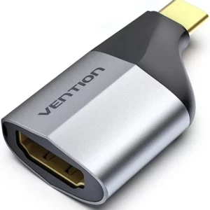 Vention Aluminum Alloy And ABS 4K@60Hz USB-C Male To HDMI Female Gray<ul>
 	<li><strong>Color:</strong> Gray</li>
 	<li><strong>Connector Type:</strong> USB-C Male/HDMI Female</li>
 	<li><strong>Protocol:</strong> HDMI 2.0</li>
 	<li><strong>Transmission Direction:</strong> USB-C Male to HDMI Female</li>
 	<li><strong>Interface Techniques:</strong> Gold-plated</li>
 	<li><strong>Resolution:</strong> 4K@60Hz</li>
 	<li><strong>Casing:</strong> Aluminum Alloy & ABS</li>
</ul>