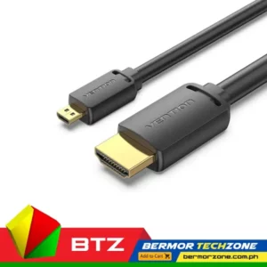Vention HDMI A Male To HDMI A Male PVC And Cotton Braided Tinned Copper 8K@60Hz 4K@120H 8K HDMI Cable Black<ul>
 	<li><strong>Color:</strong> Black</li>
 	<li><strong>Connector Type:</strong> HDMI A Male</li>
 	<li><strong>Interface Techniques:</strong> Gold-plated</li>
 	<li><strong>Transmission Direction:</strong> HDMI A Male to HDMI A Male</li>
 	<li><strong>Resolution:</strong> 8K@60Hz/4K@120Hz</li>
 	<li><strong>Conductor:</strong> Tinned Copper</li>
 	<li><strong>Jacket:</strong> PVC & Cotton Braided</li>
</ul>