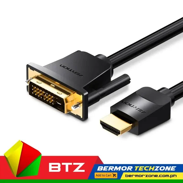 Vention HDMI To DisplayPort Bare Copper 4K@60Hz 2K@144Hz 1080P@240Hz Cable Black
Color: Black
Connector Type: HDMI A Male/DP Male
Interface Techniques: Gold-plated
Transmission Direction: HDMI A Male to DP Male
Resolution: 4K@60Hz/2K@144Hz/1080P@240Hz
Conductor: Bare Copper