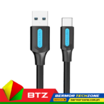 Vention USB 3.0 Male to Type-C Male Nickel-Plated Data Cable 480Mbps Transfer Speed | 0.25M | 0.5M | 1.5M