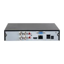 Dahua DH-XVR1B04H-I 1 SATA HDD Full channel AI-Coding Max 6 IP Channel Up To 6MP 4Ch XVR Digital Video Recorder
4 Channel Penta-Brid XVR
The XVR supports up to 4pcs 5MP HDCVI camera or 6pcs. IP camera input
Supports 1 SATA HDD, up to 6TB