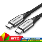 Vention Cotton Braided USB-C to USB-C Cable 0.5M | 1M | 1.5M