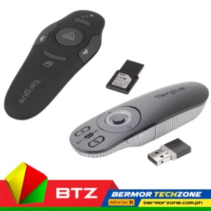 wireless usb ergonomic presenter with laser pointer btz ph.webp