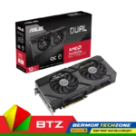 ASUS Dual Radeon RX 7700 XT OC Edition 12GB GDDR6 192 Bit Graphics Card