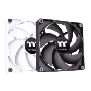 Thermaltake CT120 Black PC Cooling Fan 2 PackCT120 PC Cooling Fans are Thermaltake’s new generation PWM fans designed to fit all PC usage scenarios. The CT Series Fans have a fan speed of 2000 RPM and are made with specially tuned fan blades that can push the air further. The new Cable-Integrated Daisy-Chain Design provides more flexibility in cable management.
