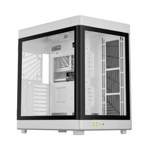 Gamdias Neso P1 Full Tower E-ATX Trapezoid Prime Lifestyle Gaming Case - Black | White