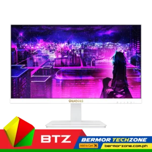 GAMDIAS VENUS HD24IFW 23.8" 1920 x 1080 Fast IPS 165Hz 0.5ms MPRT 1ms GTG White Gaming Monitor