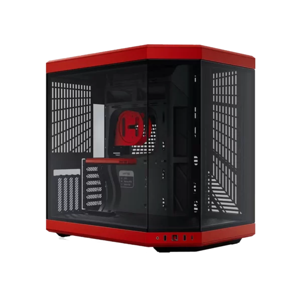 HYTE Y70 ATX Dual Chamber Mid-Tower ATX Computer Case  Black | Red | White | Snow White
