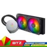 SilverStone IceMyst 240 Premium All-In-One liquid cooler with ARGB lighting