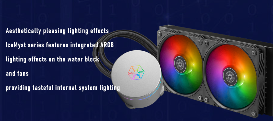 SilverStone Technology PF240-ARGB Black PermaFrost AIO SST-PF240-ARGB V2.0 (Copy)