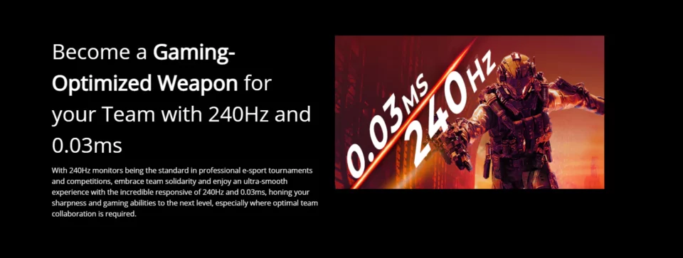 AOC AGON PRO AG276QZD 26.5" 2560 x 1440 OLED QHD 240 Hz HDR 10 0.03 ms GTG G-Sync Gaming Monitor