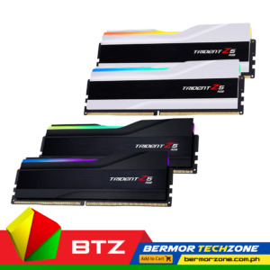 G.SKILL Trident Z5 RGB 64GB 2 x 32GB DDR5 6000 CL30 Intel XMP Desktop Memory - Black | White