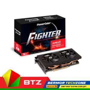Powercolor Fighter AMD Radeon RX 7600 XT 16GB GDDR6 Graphics Card