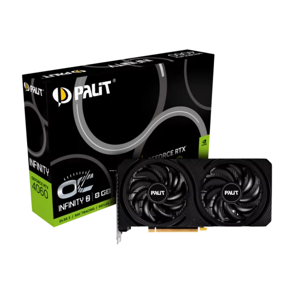 Palit GeForce RTX 4060 Infinity 2 8GB GDDR6 Graphics Card