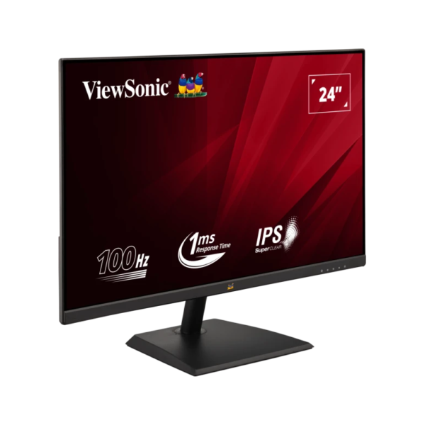 ViewSonic VA2432-H | VA2432-H-W 24” 1920 x 1080 100Hz IPS Frameless Monitor - Black | White (Copy)