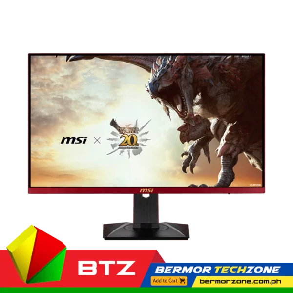 MSI MAG 274QRF QD E2 MONSTER HUNTER EDITION 27" 2560 x 1440 WQHD 180Hz 1ms GtG Adaptive-Sync Gaming Monitor