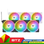 Thermaltake SWAFAN EX12 ARGB Sync PC Cooling Fan TT Premium Edition 3-Fan Pack - Black | White
