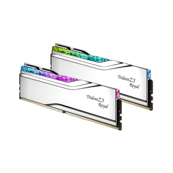 G.Skill Trident Z5 Royal 32GB 2x16GB DDR5 6400 CL32 Intel XMP Desktop Memory Silver