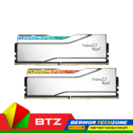 G.Skill Trident Z5 Royal DDR5 7200 CL34 32GB 2x16GB Intel XMP Desktop Memory Silver