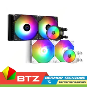 IDCooling Zoomflow 240 XT CPU Water Cooler 5V Addressable RGB AIO Cooler Black/White LGA 1700 Compatible (Copy)