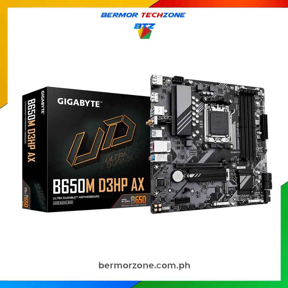 Gigabyte B650M D3HP AX WIFI AM5 Micro-ATX Motherboard | Bermor