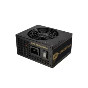FSP Dagger Pro 850W Mini ITX SFX 80 Plus Gold Certified Full Modular Power Supply<ul>
 	<li>Compliance with ATX12V V3.0</li>
 	<li>Compliance with PCIe 5.0</li>
 	<li>Efficiency ≧ 90% at typical load</li>
 	<li>MIA IC (Multiple Intelligence Ability) chip set inside</li>
 	<li>Semi-fanless design for silent operation</li>
 	<li>Quiet and long-lasting 92mm ball bearing fan</li>
 	<li>Powerful single +12V rail design</li>
 	<li>Intel Latest CPU ready</li>
 	<li>Japanese electrolytic capacitors</li>
 	<li>Full protections OCP, OVP, SCP, OPP, OTP</li>
</ul>