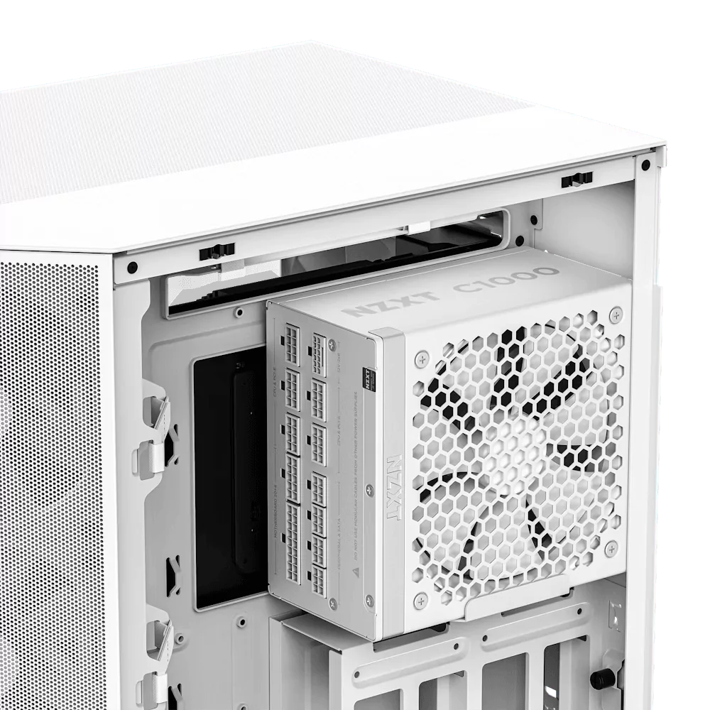 NZXT C850 Gold ATX 3.1 850 Watt 80 PLUS Gold Fully Modular Power Supply - Black | White (Copy)
