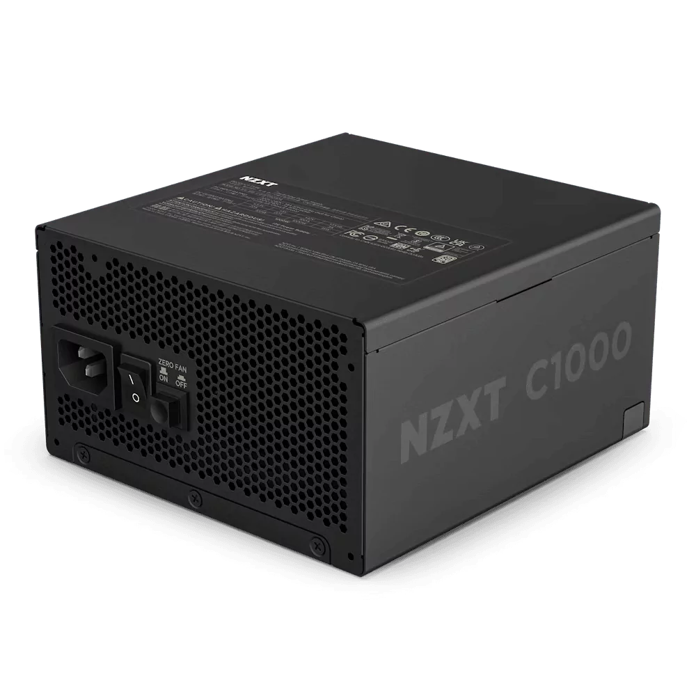 NZXT C850 Gold ATX 3.1 850 Watt 80 PLUS Gold Fully Modular Power Supply - Black | White (Copy)