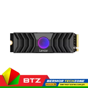 Lexar NM1090 M.2 2280 PCIe Gen 5×4 NVMe Solid State Drive with RGB Programmable Heatsink