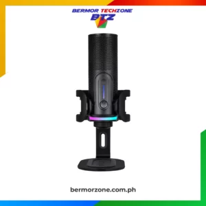 Streamplify Microphone Pro - Black<ul>
 	<li>Noise reduction function to ensure better voice capture</li>
 	<li>Real-time voice monitoring adjustment while streaming</li>
 	<li>High sampling rate of 192kHz/24bit for excellent clarity</li>
 	<li>4 selectable polar patterns: Stereo, Omnidirectional, Cardioid, Bidirectional</li>
 	<li>10 RGB lighting effects add a stylish flair</li>
</ul>