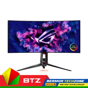 ASUS ROG Swift OLED PG34WCDM 34" 3440 x 1440 240Hz 0.03ms GTG 800R Curved Gaming Monitor<h2 class="OverViewBanner__overBannerTextSub__8v7iu">ROG Swift OLED PG34WCDM gaming monitor ― 34-inch (33.9 inch viewable, 3440 x 1440) 800R curved OLED panel, 240 Hz, 0.03 ms (GTG) response time, G-SYNC<sup>®</sup> compatible, custom heatsink, uniform brightness, ROG Smart KVM, 90 W Type-C<sup>®</sup>, and ASUS DisplayWidget Center</h2>
<div class="OverViewBanner__overBannerTextSubDescription__Akro1">
<div>
<ul>
 	<li>34-inch 800R curved ultrawide (3440 x 1440) OLED gaming monitor with 240 Hz refresh rate and 0.03 ms (GTG) response time for immersive gaming</li>
</ul>
<ul>
 	<li>Highly efficient custom heatsink and advanced airflow design for better heat management to reduce the risk of burn-in</li>
</ul>
<ul>
 	<li>VESA DisplayHDR™ 400 True Black compliance, 99% DCI-P3 gamut, and Delta E < 2 color difference for astonishing HDR performance</li>
</ul>
<ul>
 	<li>Optional uniform brightness setting ensures consistent luminance levels</li>
</ul>
<ul>
 	<li>Built-in ROG Smart KVM allows seamless control of two devices with a single keyboard and mouse, without extra hardware; also make it easy to copy files between devices via USB 3.2</li>
</ul>
<ul>
 	<li>DisplayWidget Center enables easy OLED Care and monitor settings adjustments with a mouse</li>
</ul>
<ul>
 	<li>Extensive connectivity options include DisplayPort™ 1.4 (DSC), HDMI® (v2.1), USB-C® with 90 W Power Delivery</li>
</ul>
</div>
</div>