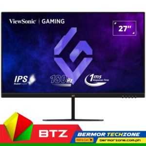 Viewsonic VX2779-HD-PRO 27” 1920 x 1080 SuperClear IPS 180Hz 1ms MPRT FreeSync Gaming Monitor<h1>VX2779-HD-PRO</h1>
<h2>27” 180Hz Gaming Monitor</h2>
<div class="tagline-row">
<ul>
 	<li>SuperClear® IPS panel</li>
 	<li>180Hz Refresh rate delivers fluid visuals</li>
 	<li>Rapid 1ms MPRT for crisp image</li>
 	<li>AMD FreeSync™ eliminates screen tearing and reduce stuttering</li>
 	<li>HDR10 Delivers Stellar Contrast and Color Accuracy</li>
 	<li>HDMI, Display Port inputs for simple connectivity</li>
</ul>
</div>