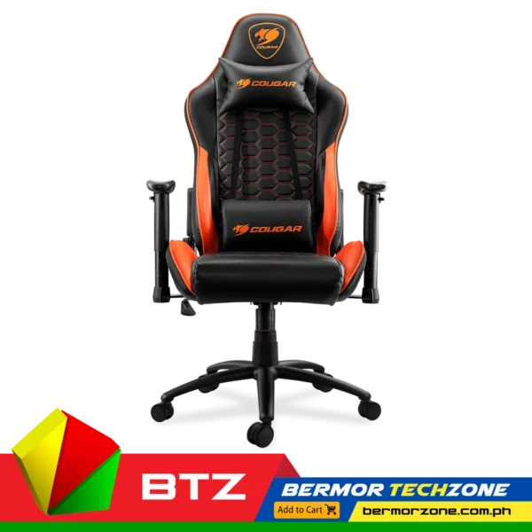 COUGAR OUTRIDER Gaming Chair Black Orange

Comfort Gaming Chair




COUGAR OUTRIDER gaming chair perfectly meets the needs of professional gamers with a combination of comfort and durability. The high-density shaping foam, steel frame, metal base, reclining backrest, perforated premium PVC leather, delicate embroidery as well as ergonomic-designed armrest easily have you find your most comfortable position. Come and explore the game and greet every battle to win!