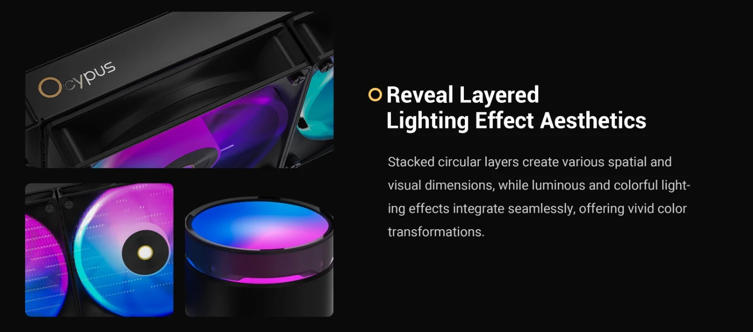 Ocypus Delta L36 360mm ARGB AIO Liquid CPU Cooler Bermor Techzone