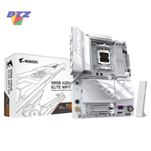 Gigabyte B850 AORUS ELITE WIFI7 ATX AM5 Motherboard (Copy)<ul class="text-secondary">
 	<li><b>X3D Turbo Mode </b>: Unleash new era gaming performance</li>
 	<li>DDR5 OC up to 8200MT/s</li>
 	<li><b>AMD Socket AM5 </b>: Supports AMD Ryzen™ 9000 / 8000 / 7000 Series Processors</li>
 	<li>Digital twin 14+2+2 phases VRM solution</li>
 	<li><b>Dual Channel DDR5 </b>: 4*DIMMs with AMD EXPO™Memory Module Support</li>
 	<li><b>WIFI EZ-Plug </b>: Quick and easy design for Wi-Fi antenna installation</li>
 	<li><b>EZ-Latch Plus </b>: PCIe and M.2 slots with Quick Release & Screwless Design</li>
 	<li><b>EZ-Latch Click </b>: M.2 heatsinks with screwless design</li>
 	<li><b>Sensor Panel Link </b>: Onboard video port for hassle-free in-chassis panel setup</li>
 	<li><b>Friendly UI </b>: Multi-Theme, AIO Fan Control, and Q-Flash Auto Scan in BIOS and SW.</li>
 	<li><b>Ultra-Fast Storage </b>: 3*M.2 slots, <a href="https://bermorzone.com.ph/">including</a> PCIe 5.0 x4</li>
 	<li><b>Efficient Thermal </b>: VRM Thermal Armor Advanced & M.2 Thermal Guard Ext.</li>
 	<li><b>Fast Networking </b>: 2.5GbE LAN & Wi-Fi 7 with directional Ultra-high gain antenna</li>
 	<li><b>Extended Connectivity </b>: HDMI,Displayport</li>
 	<li><b>PCIe UD Slot </b>: PCIe 5.0 x16 slots with 10X strength for graphics card & Better Heat dissipation effect</li>
</ul>