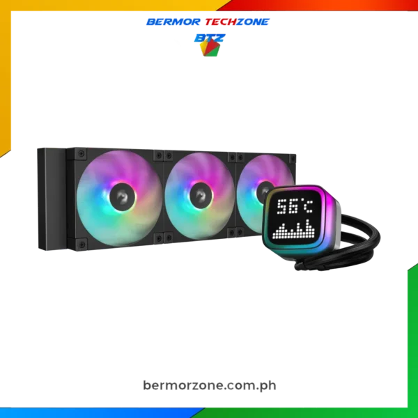 Deepcool LP360 AIO Liquid Cooling System with Custom Pixelated Display ...